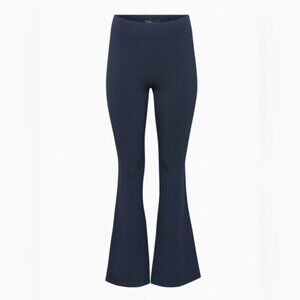 Aritzia Ten by Babaton Paramount Pant in Total Eclipse Navy high rise flare XS
